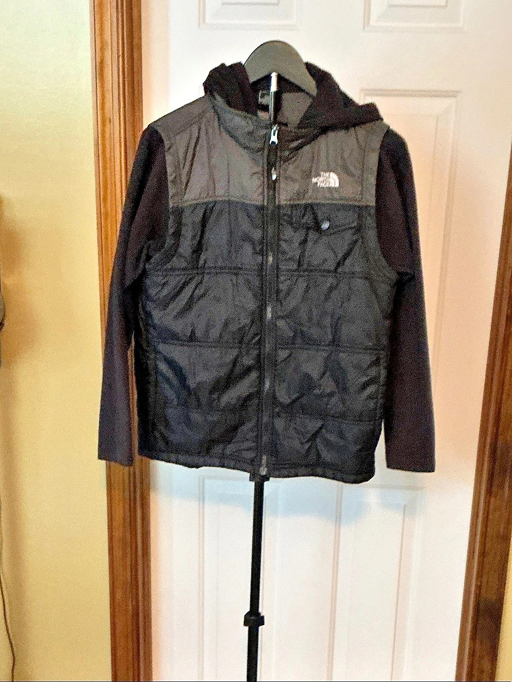 The North Face Black Hooded Performance Jacket